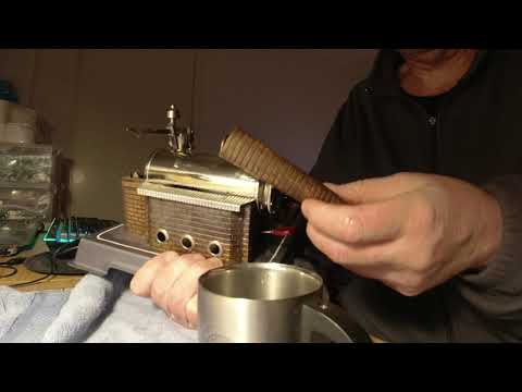 MongoTV_12200 - STEAM ENGINE - Part 20 - Drains Water From Boiler Wilesco D16