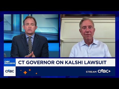 Connecticut Gov. Lamont on Kalshi lawsuit: Want them to play by the rules that protect young people