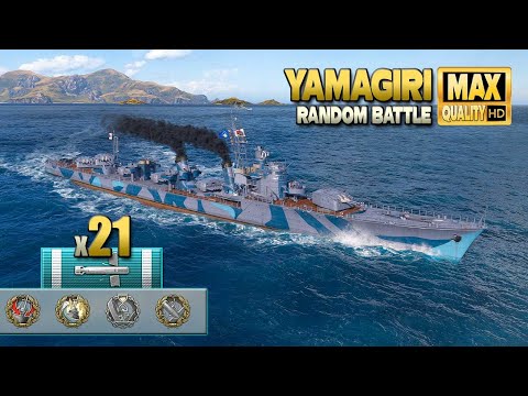 Destroyer Yamagiri: Barely Survived - World of Warships