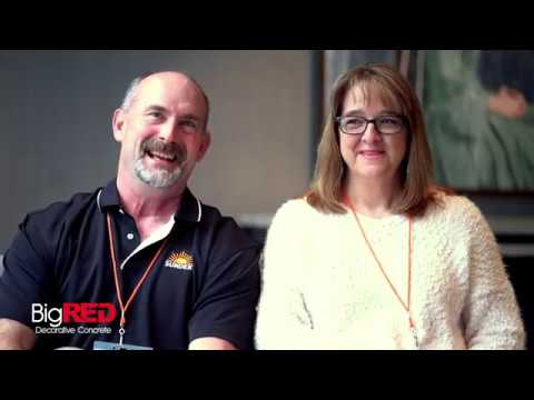 Big Red Decorative - Kevin and Beth