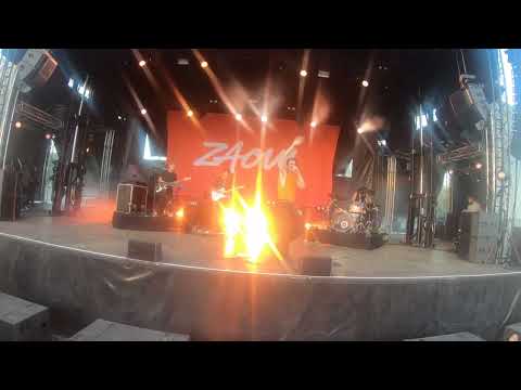 Zaoui au festival Yzeures Rock 2023