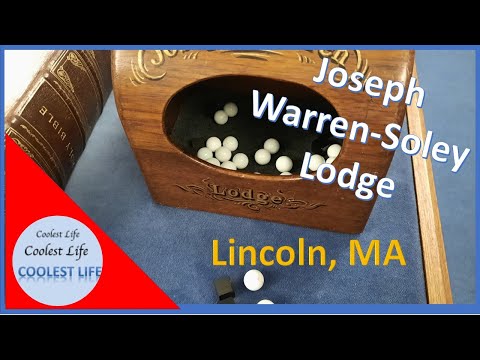 Joseph Warren-Soley Lodge - Lincoln Massachusetts - Inside tour