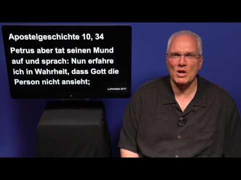 ATEMPAUSE (Freitag, 23. Juni 2017) „Gott sieht uns anders“ - Apostelgeschichte 10, 34-48