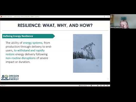Roadmap Lunch & Learn: Coastal Energy Resilience with ODOE
