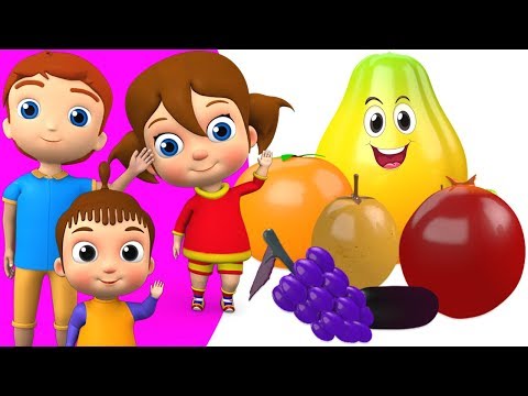 Pandu Pandu Idemi Pandu | Learn Telugu Pandlu - Fruits | 3D Animation Telugu Rhymes for Children