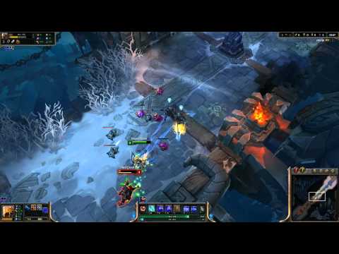 League of legends Azir 1v1 Zed