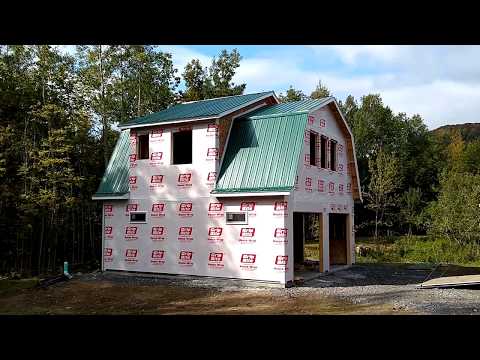 #173 Gambrel Garage $37,400 (interior work extra for apartment)