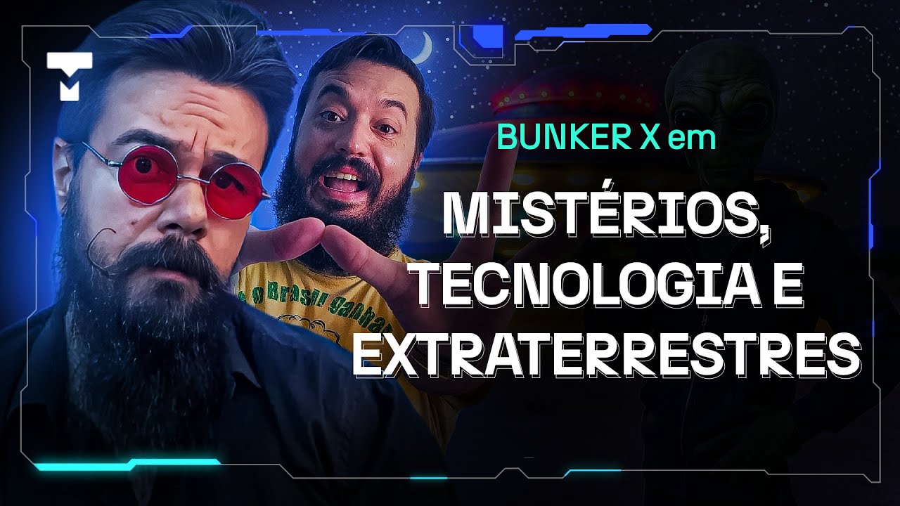 EXTRATERRESTRES, MISTÉRIOS e CONSPIRAÇÕES: Affonso Solano e Tresdê no #TecInverso @bunkerx