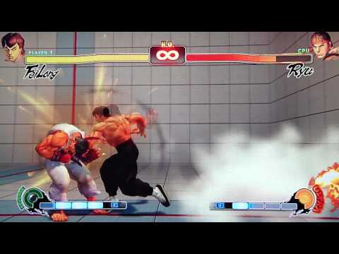 Street Fighter 4 - HD Camera test pt1 HQ mode