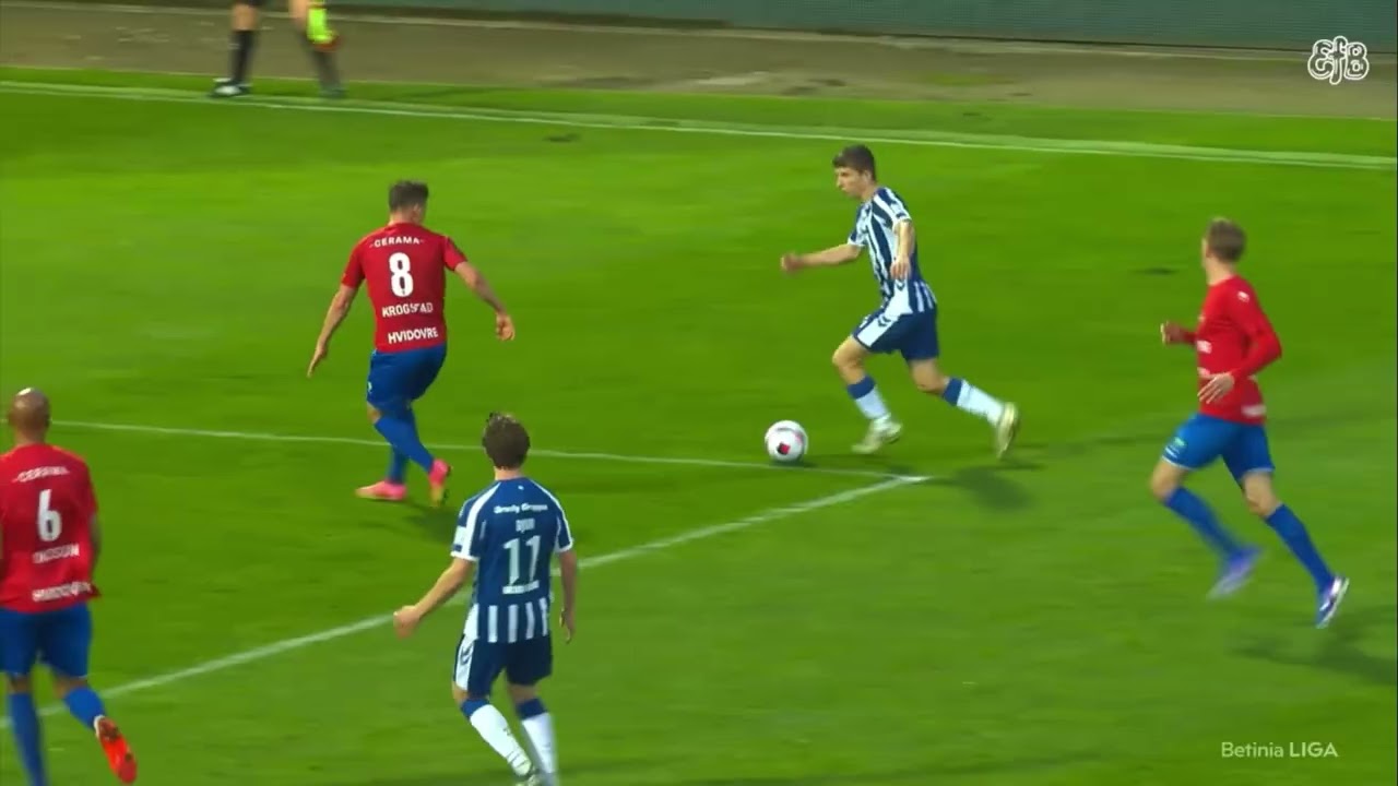 Esbjerg FB vs Hvidovre Highlights
