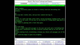 Zork i: The Great Underground Empire for web browsers