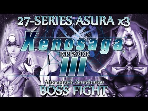 Ⓦ Xenosaga Episode 3 Walkthrough - 27-Series Asura x3 Boss Fight