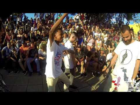 NELSON vs BARBA ROJA vs PHURO vs STEPHAN/ OCTAVOS /LIGA RAPQUICIA 2018/ SEGUNDA FECHA