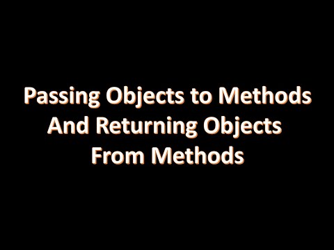 How To Return Objects From A Method In Java
