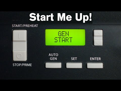How To Use The Onan Energy Command 30 Auto Gen Start