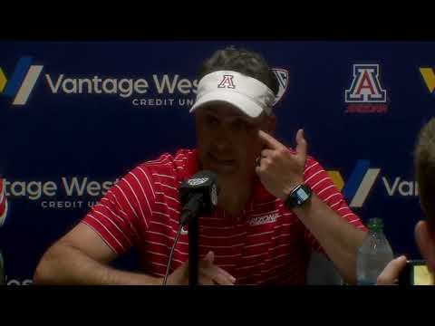 Arizona Football Press Conference Post Game Stanford