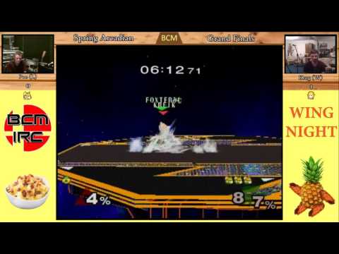 BCM Spring Arcadian - Poe (Fox) vs Krog (Sheik) - Grand Finals