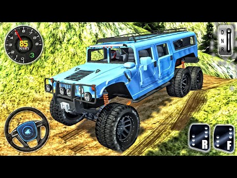 Eagle Offroad Hummer Jeep Drive - Real 6x6 and 4x4 Simulator #2 - New Best Gameplay