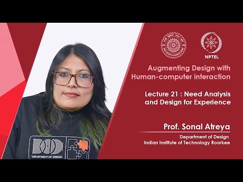 Augmenting Design with Human computer interaction By Prof Sonal Atreya IIT Roorkee