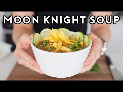 How Brad Made Moon Knight's Vegan Lentil Soup Two Ways — Including a Yucatan Sopa de Lima