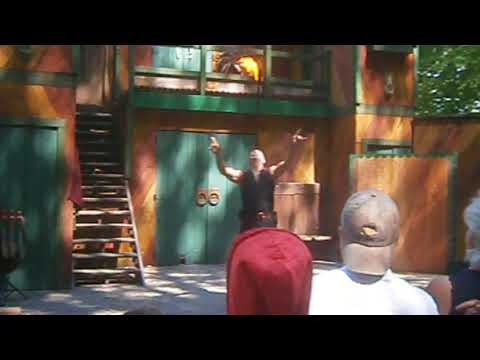 Aaron Bonk Fire whip show NY ren fair 9/4/17
