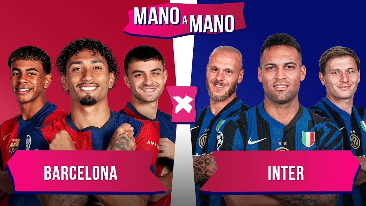 BARCELONA X INTER DE MILÃO: QUEM CHEGA MELHOR? | MANO A MANO DA SEMIFINAL DA CHAMPIONS LEAGUE