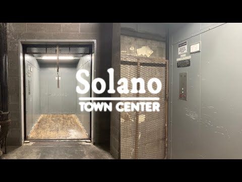 Montgomery Hydraulic Freight Elevator #1 - Solano Town Center - Fairfield, CA