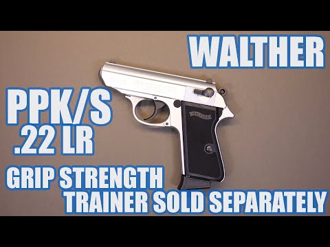 WALTHER PPK/S .22 LR...GRIFFSTÄRKE-TRAINER SEPARAT ERHÄLTLICH