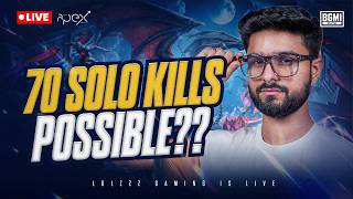 AAJ 70 SOLO KILLS HOKE RAHENGE | CLASSIC HACKER IS BACK | @LoLzZzGaming