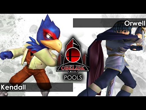 Melee: Kendall (Falco/Sheik) V Orwell (Marth) - Obelisk 96 Tournament SSBM