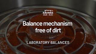 Nový design vah RADWAG - snadné čištění