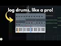 How to make Afrobeat x Amapiano Log drums from scratch in fl studio 21