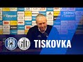 Trenér Jílek po utkání FORTUNA:LIGY s týmem SK Dynamo České Budějovice