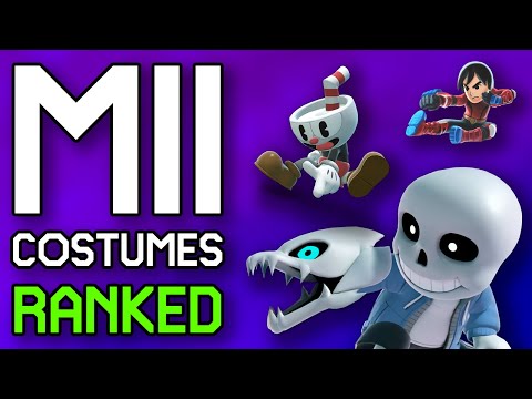 Ranking EVERY Mii Costume In Super Smash Bros Ultimate