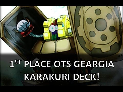 1st Place OTS Geargia Deck Profile - January 2014 Format Yugioh