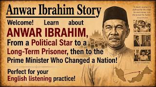 Download lagu Anwar Ibrahim Story | Learn English Through Story | English Listening Practice mp3