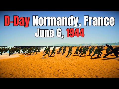 D-Day Invasion Reimagined: Ultimate Epic Battle Simulator's WWII Showdown!