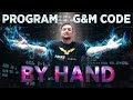 G M Code CNC Lathe Programming By Hand Vlog 91
