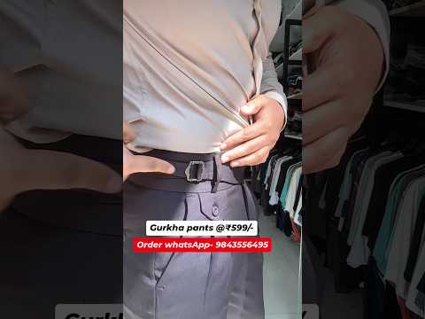 🔥Imported Gurkha pants available.Order on whatsApp (9843556495) /check Insta.Dm for order