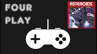 Four Play - Asteroids - 8-bit Console Comparison