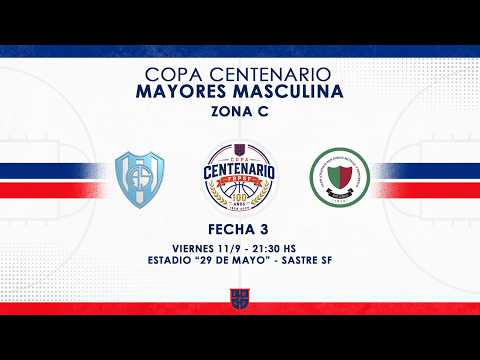COPA CENTENARIO MAYORES Masculino | FECHA 3 | ATLETICO SASTRE vs. ATLETICO SAN JORGE