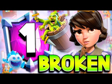 THIS LOGBAIT DECK IS SO *BROKEN* - Clash Royale