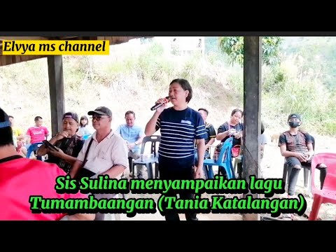 Tumambaangan (Tania Katalangan) santai bersama sis Sulina