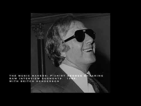 Music Makers: Pianist George Shearing: RAW Interview Segments. 1983