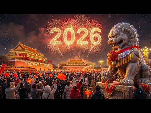 NEW YEAR PARADE 2026 in Beijing, China 🇨🇳 | Most Spectacular Street Celebration | FULL PARADE