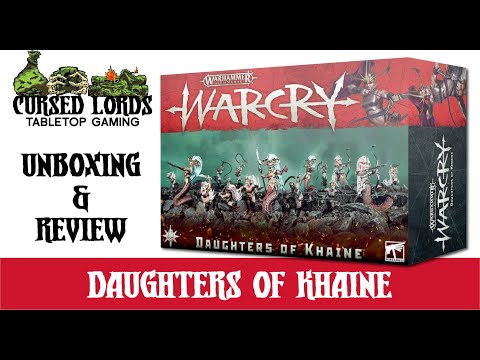 Warcry Daughters of Khaine Unboxing