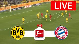 BORUSSIA DORTMUND VS BAYERN MUNICH LIVE | BUNDESLIGA 2026 | MATCH LIVE TODAY! PES 2021