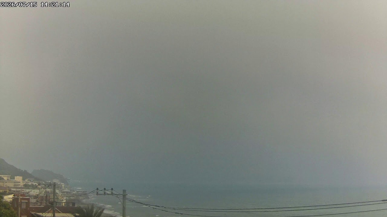 Live webcam view of Shichirigahama Surf Watch