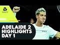 Kokkinakis Faces Popyrin; Kecmanovic & Edmund Also Feature | Adelaide 2 2023 Day 1 Highlights