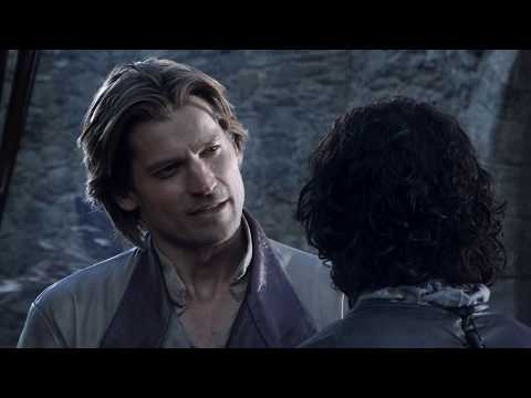 Game of Thrones 1x2 - Jaime Lannister and Jon Snow - FULL